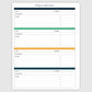 The Academic Horizontal Planner - Emerald
