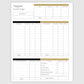The Works Horizontal Weekly Planner - Geo Abstract
