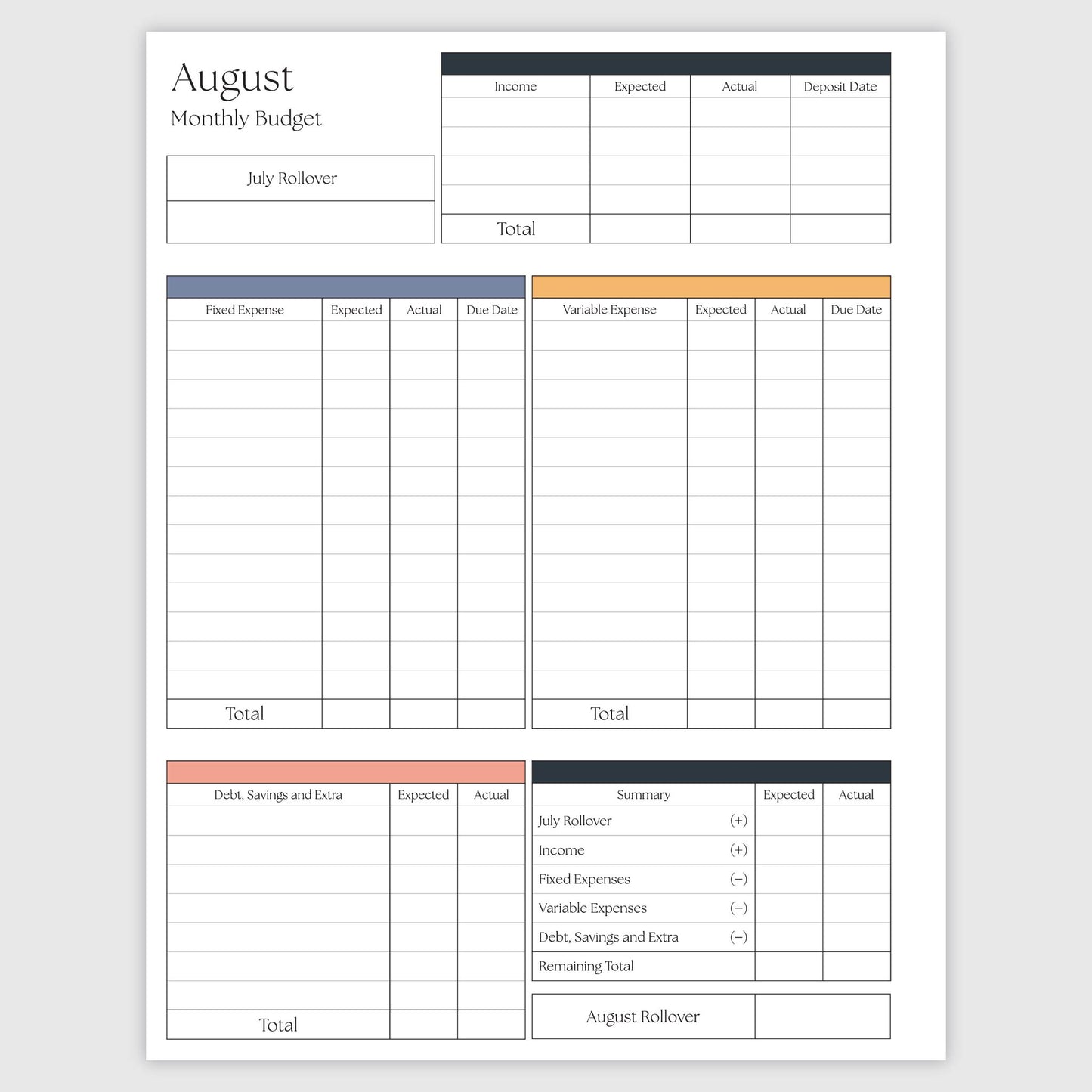 The Works Daily Planner - Hearts