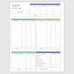 The Works Vertical Weekly Planner - Mariposa