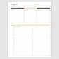 The Works Horizontal Weekly Planner - Cosmic