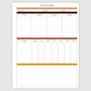 The Academic Horizontal Planner - Daisy