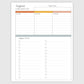 The Works Vertical Hourly Planner - Funky Flora