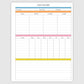 The Academic Horizontal Planner - Groovy