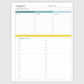 The Works Daily Planner - Lemon Drop