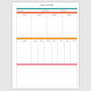 The Academic Vertical Planner - Retro Bloom