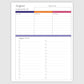 The Academic Horizontal Planner - Acrylic