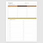 The Academic Horizontal Planner - Daisy