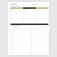 The Academic Vertical Planner - Geo Abstract