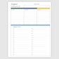 The Academic Horizontal Planner - Meadow
