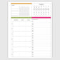 The Works Daily Planner - Tulip