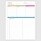 The Academic Horizontal Planner - Tulip