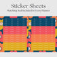 The Academic Vertical Planner - Blooms