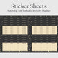 The Works Horizontal Weekly Planner - Cosmic