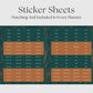 The Academic Vertical Planner - Enchanted