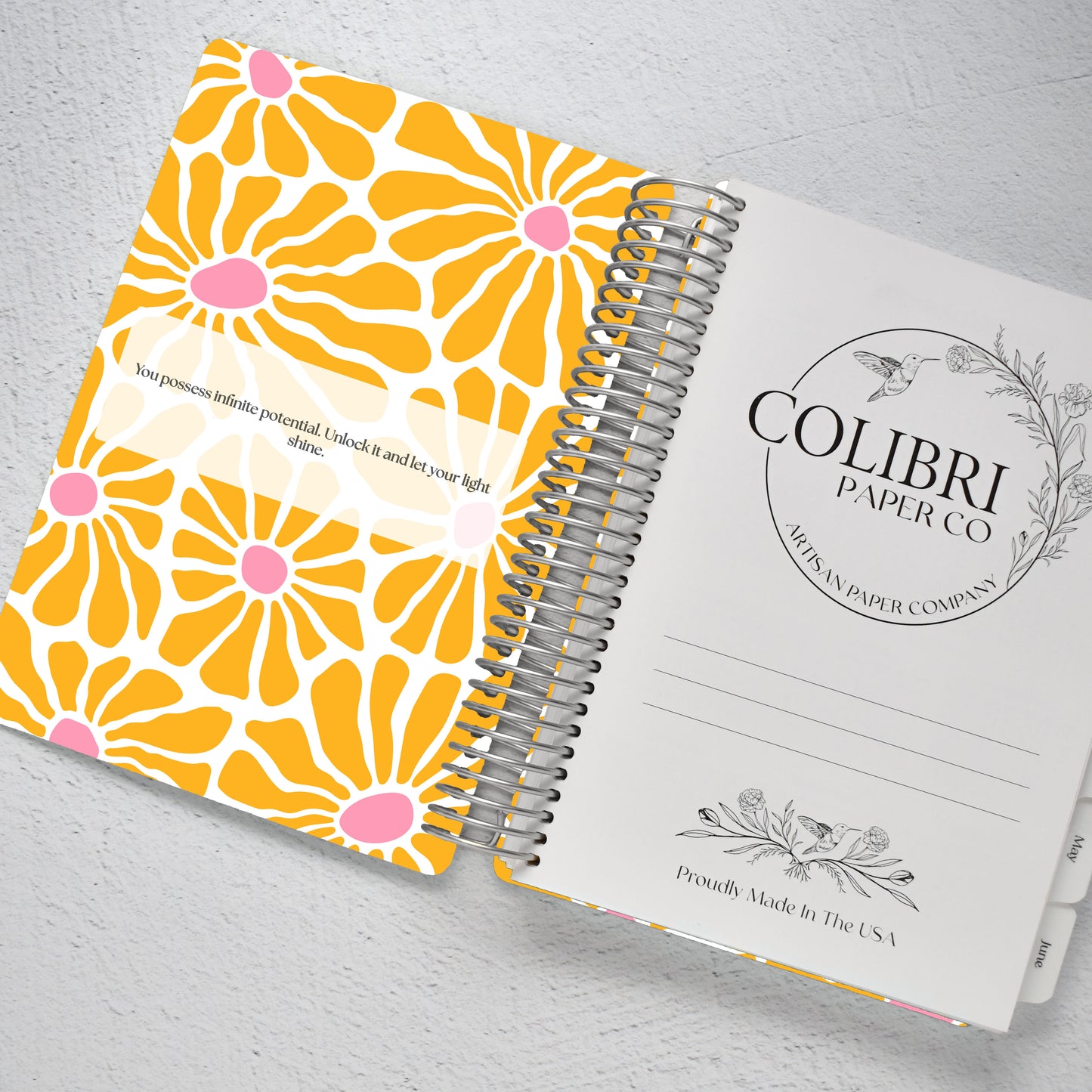 The Works Daily Planner - Citrus Burst