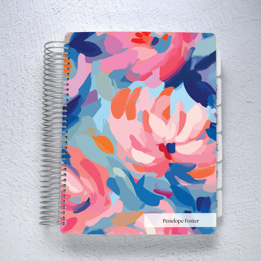 The Works Vertical Weekly Planner - Blossom