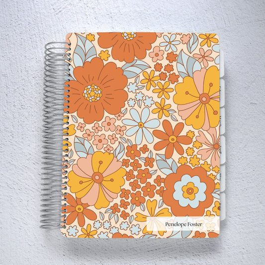 The Works Daily Planner - Funky Flora