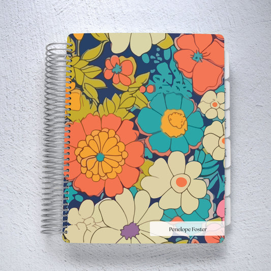 The Works Daily Planner - Retro Bloom
