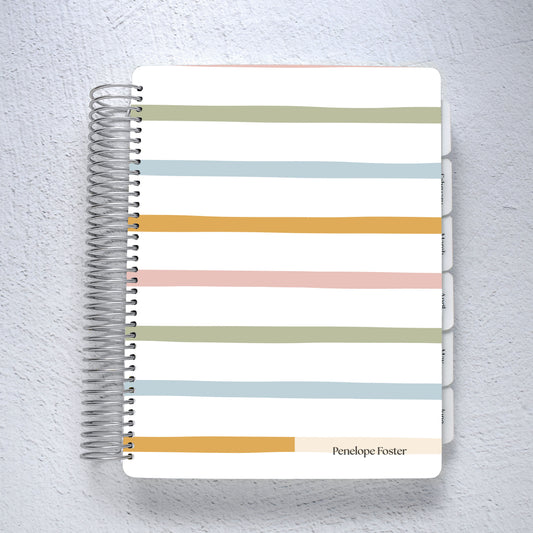 The Works Daily Planner - Stripes