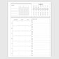 The Works Daily Planner - Midnight