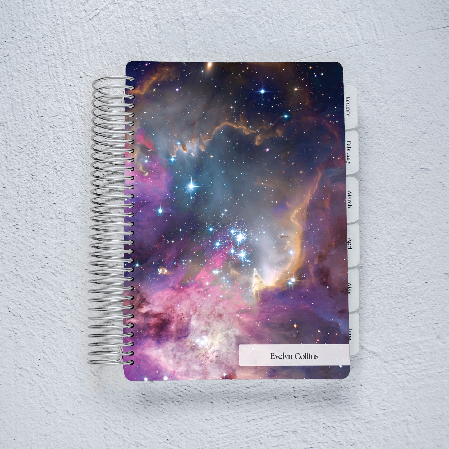 The Works Horizontal Weekly Planner - Galaxy