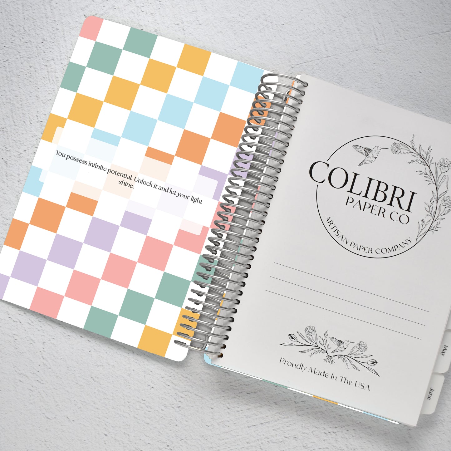 The Academic Vertical Planner - Patchwork