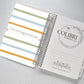The Academic Horizontal Planner - Stripes
