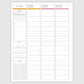 The Works Vertical Hourly Planner - Citrus Burst