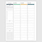 The Works Vertical Hourly Planner - Emerald