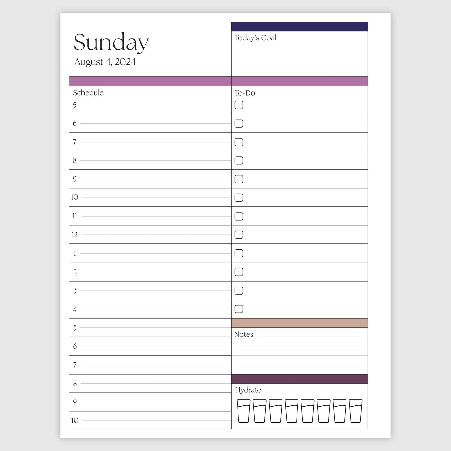 The Works Daily Planner - Galaxy