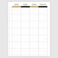 The Academic Vertical Planner - Geo Abstract