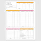 The Works Vertical Hourly Planner - Citrus Burst