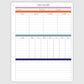 The Academic Vertical Planner - Blossom