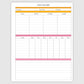 The Academic Vertical Planner - Citrus Burst