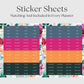 The Academic Horizontal Planner - Begonia