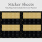 The Works Horizontal Weekly Planner - Geo Abstract