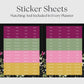 The Academic Vertical Planner - Wildflowers