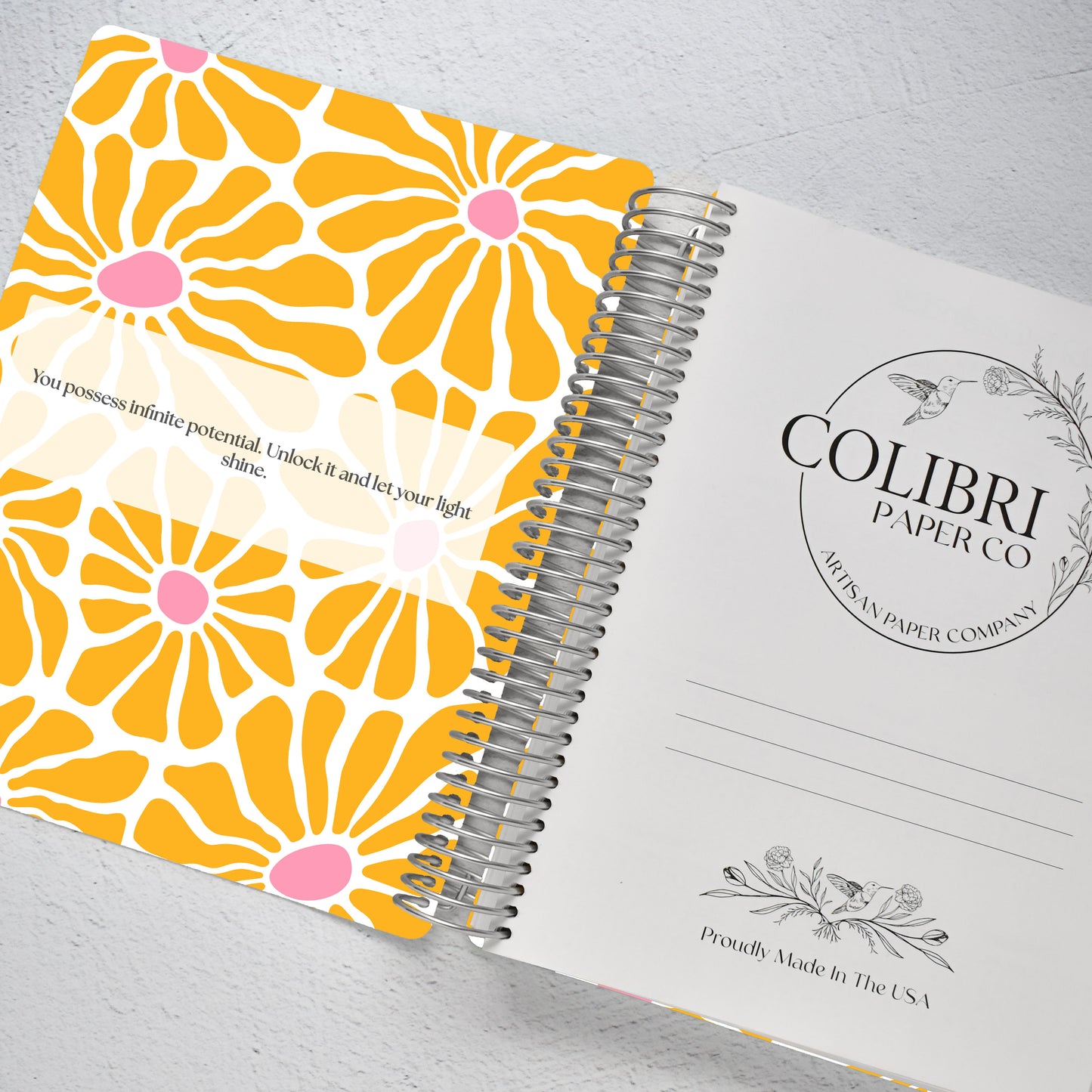 The Works Daily Planner - Citrus Burst