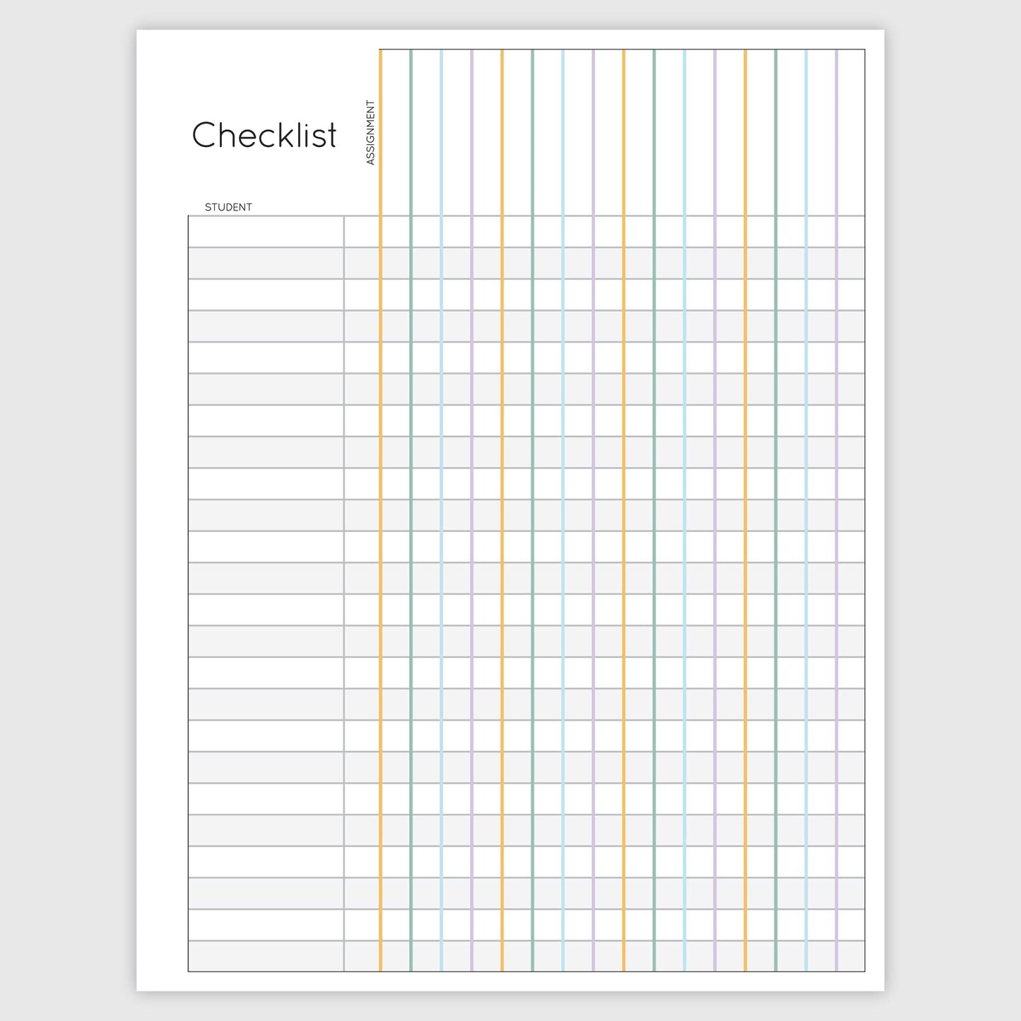 The Teacher Planner - Patchwork