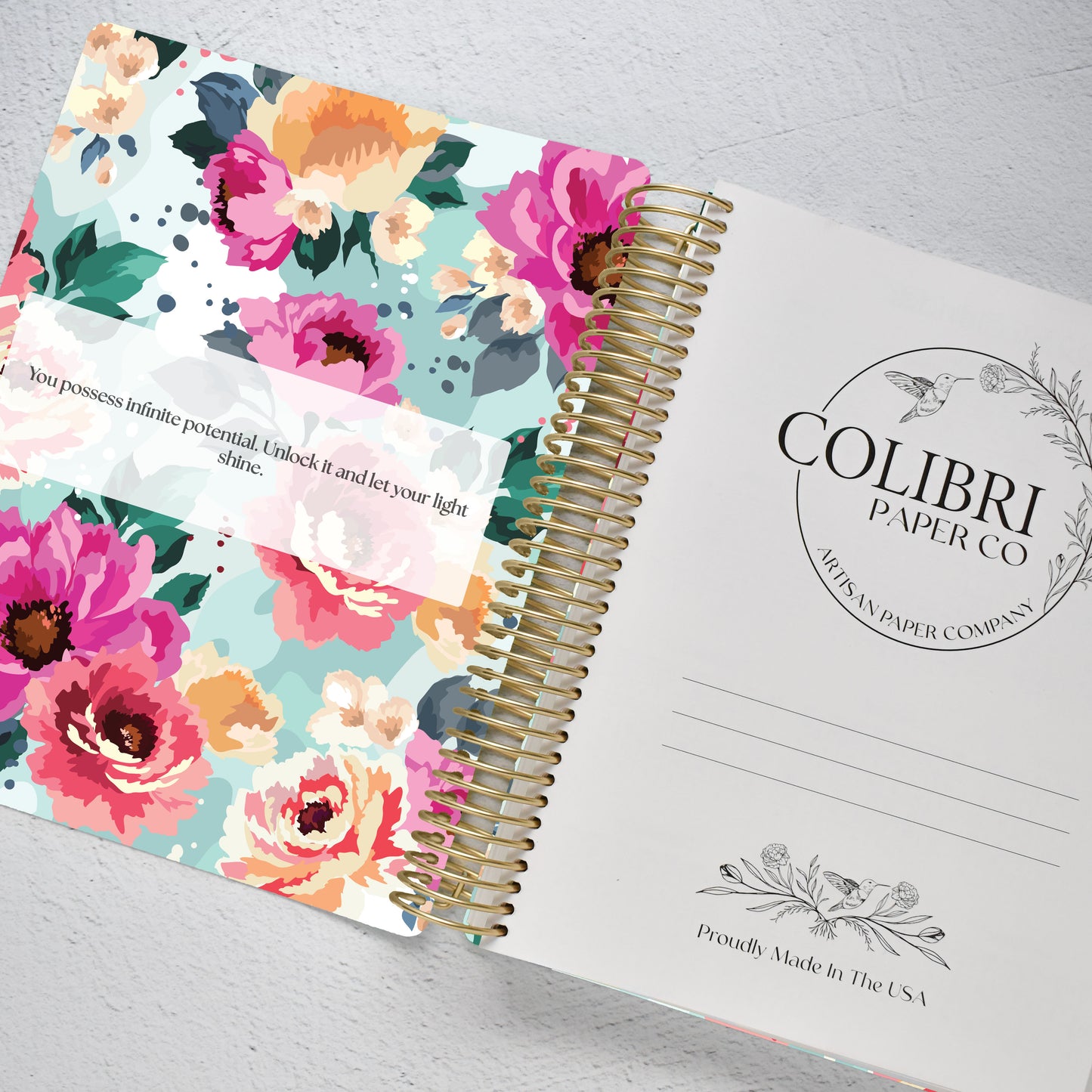 The Works Daily Planner - Begonia