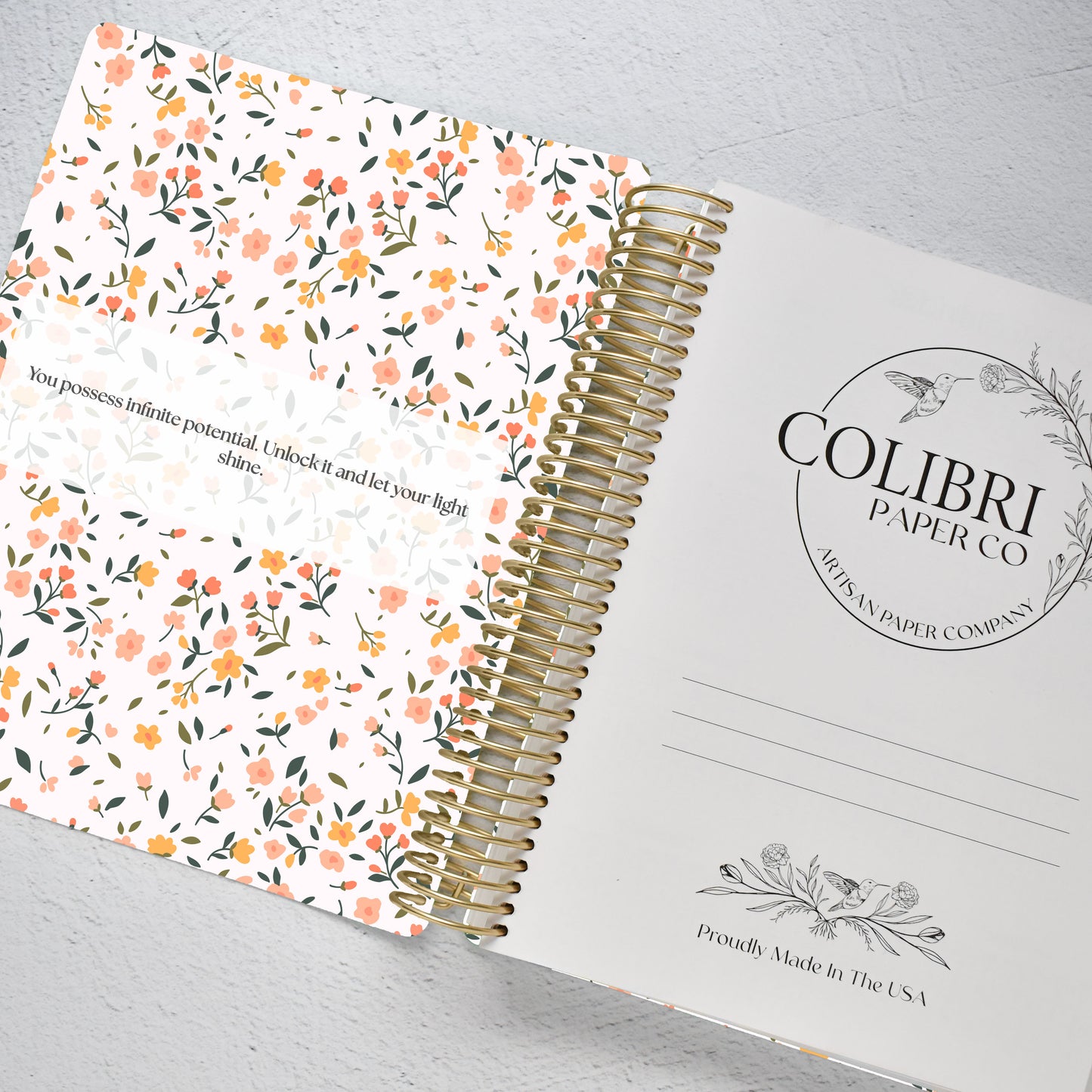 The Works Daily Planner - Floret