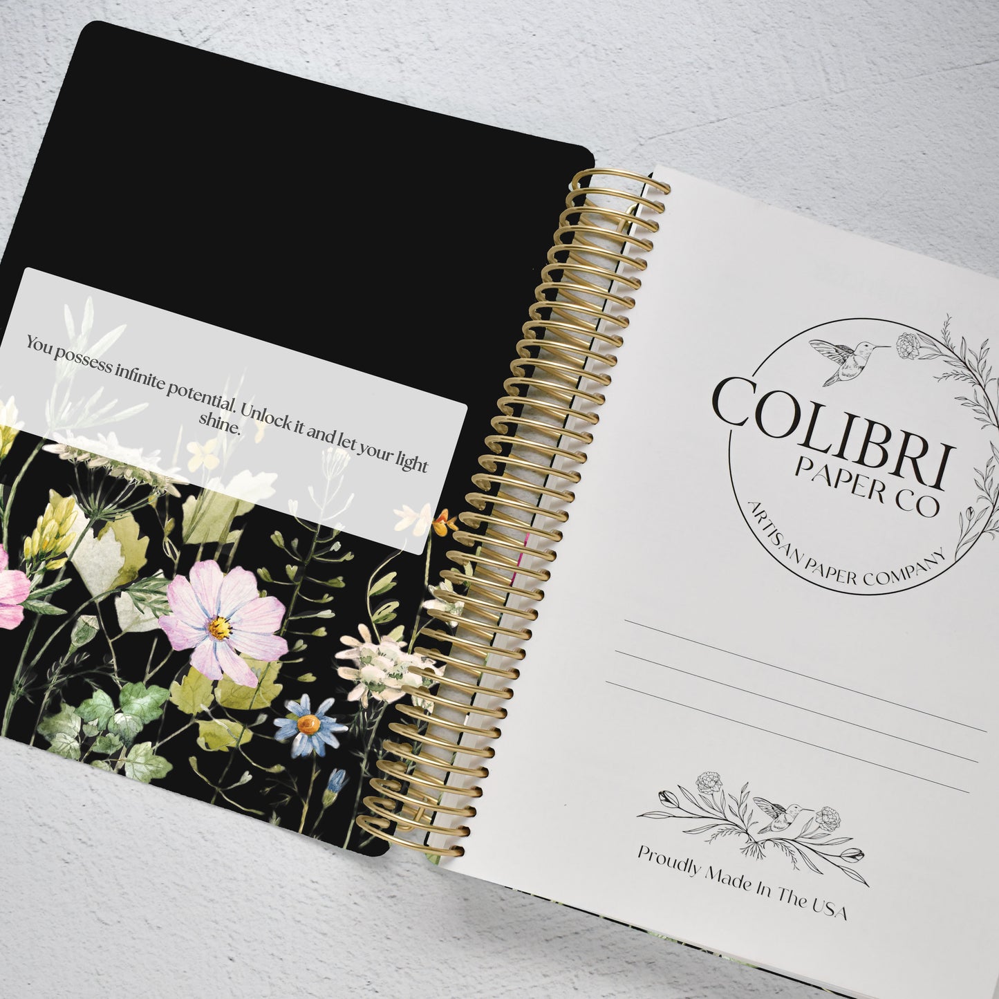 The Works Daily Planner - Wildflowers