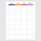 The Academic Vertical Planner - Acrylic