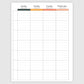 The Academic Vertical Planner - Floret