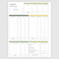 The Works Vertical Hourly Planner - Chamomile