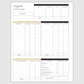 The Works Horizontal Weekly Planner - Cosmic