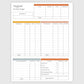 The Works Vertical Hourly Planner - Funky Flora
