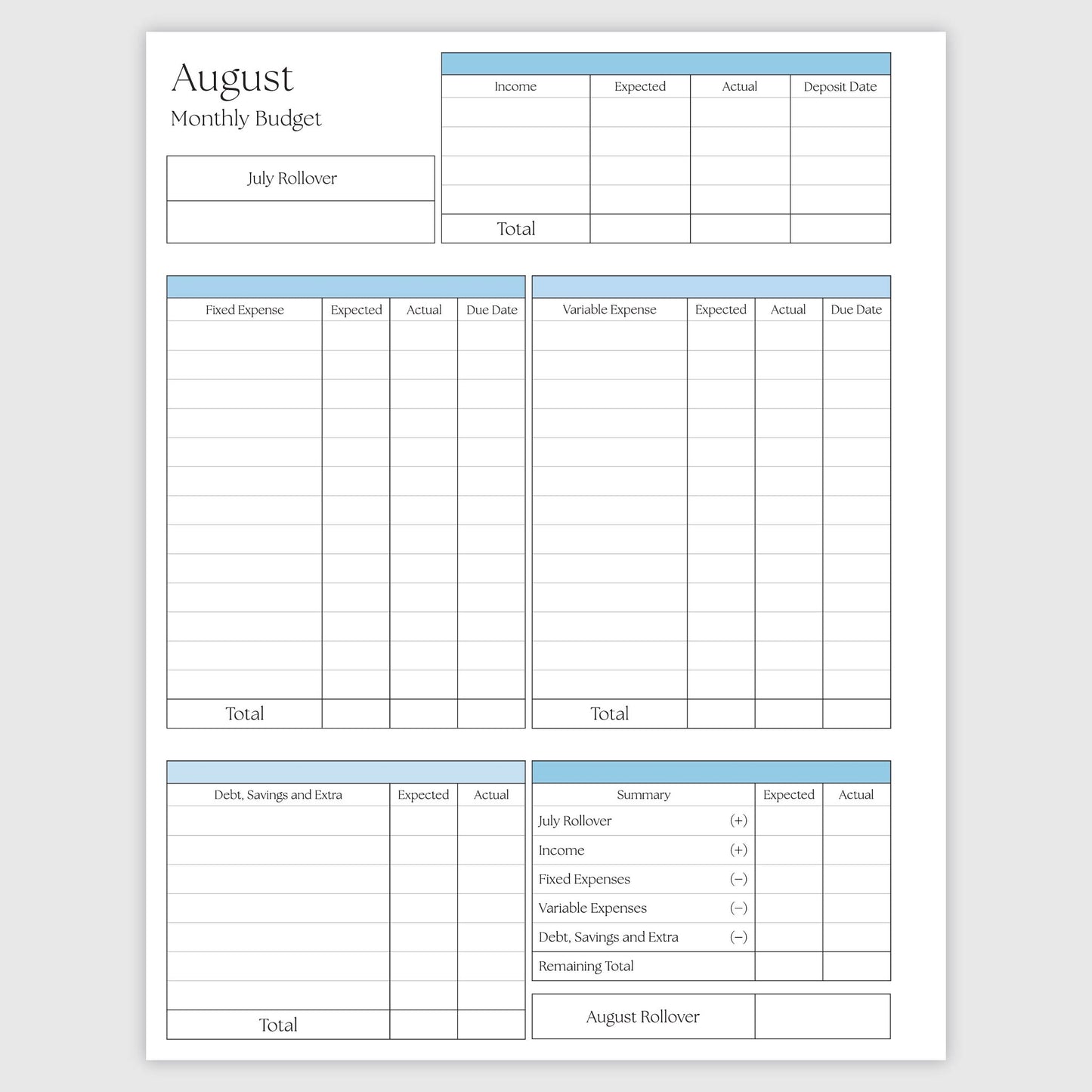 The Works Daily Planner - Oasis