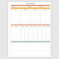 The Academic Horizontal Planner - Funky Flora